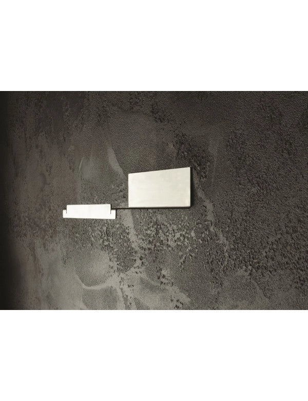 Mensola, portaoggetti NIVA in acciaio inox con adesivo 18 x5 x9,7 cm
