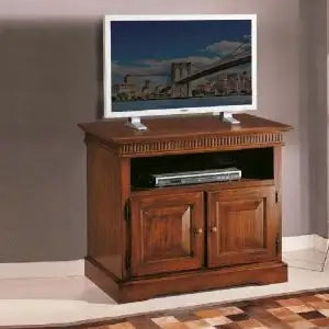 Mobile Porta tv massiccio mod arcadia noce Bassano arte povera