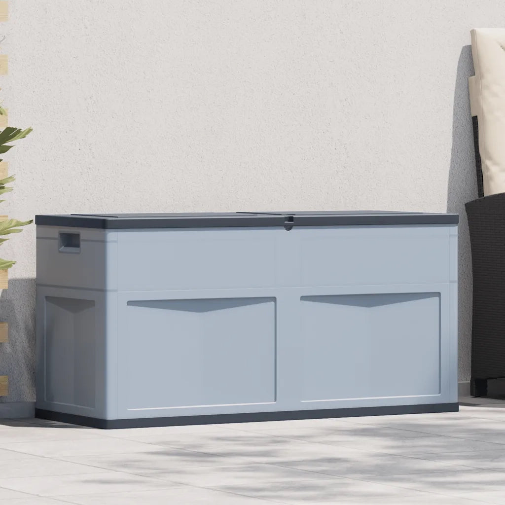 Baule da Giardino 320 L Grigio Nerocod mxl 120957