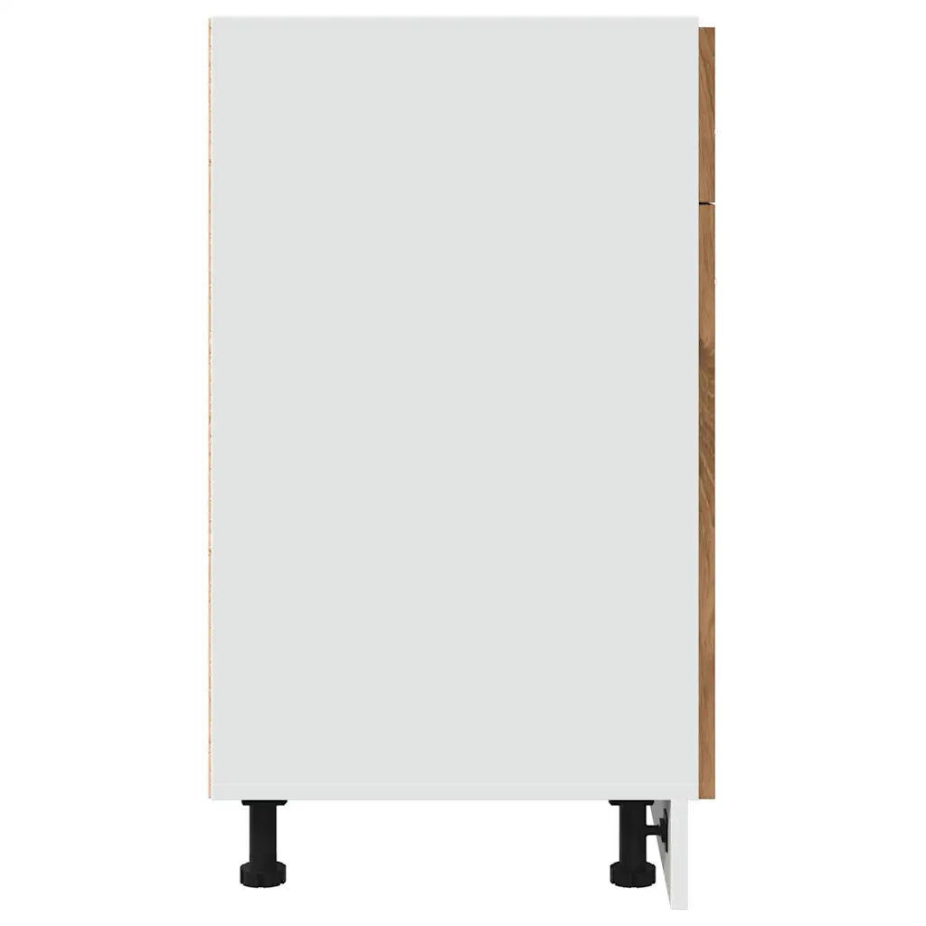Cassettiera “Lyon” Rovere Artigianale 80x46x81,5 cm 856093