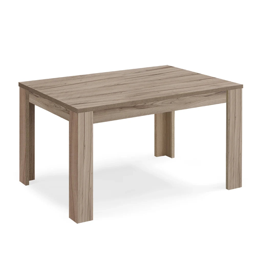 Tavolo allungabile da pranzo Noce 110x70 fino a 150 cm modello N1 MADE IN ITALY design moderno ideale per cucina, soggiorno e sala da pranzo