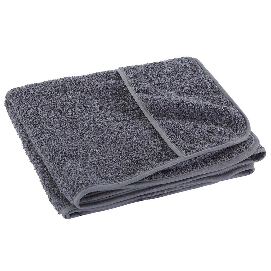 Asciugamani da Spiaggia 4 pz Antracite 60x135 cm Tessuto 400 GSM CFW8480970