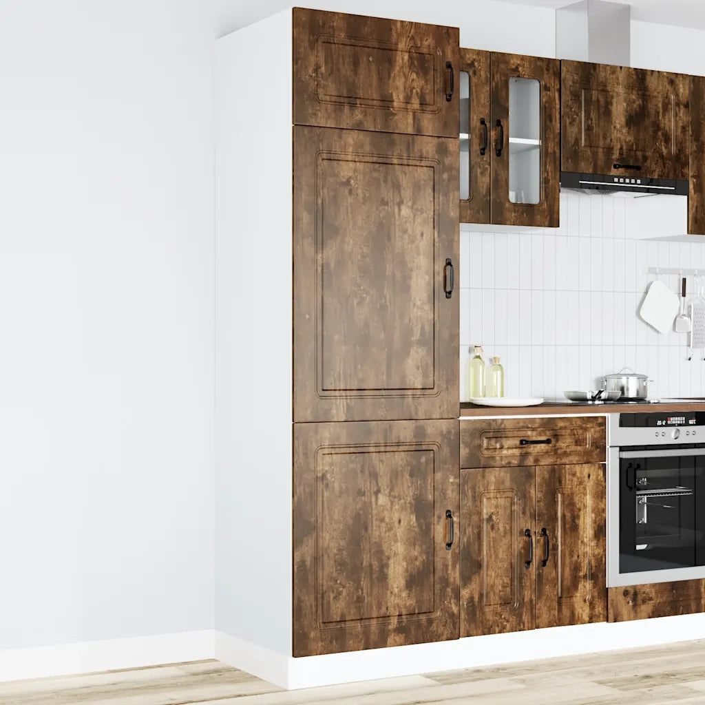 Pensile da cucina | Armadio da Cucina Kalmar Rovere Fumo in Legno Multistrato