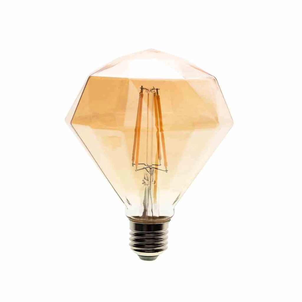 Lampadina LED Filament 4W E27 2700K Ambra Eko-Light