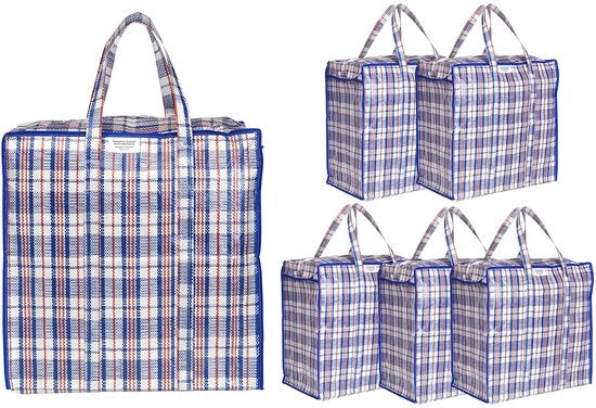 Sacchetto di stoccaggio 75L – Impermeabile – 6-pack – 20 kg – Blu