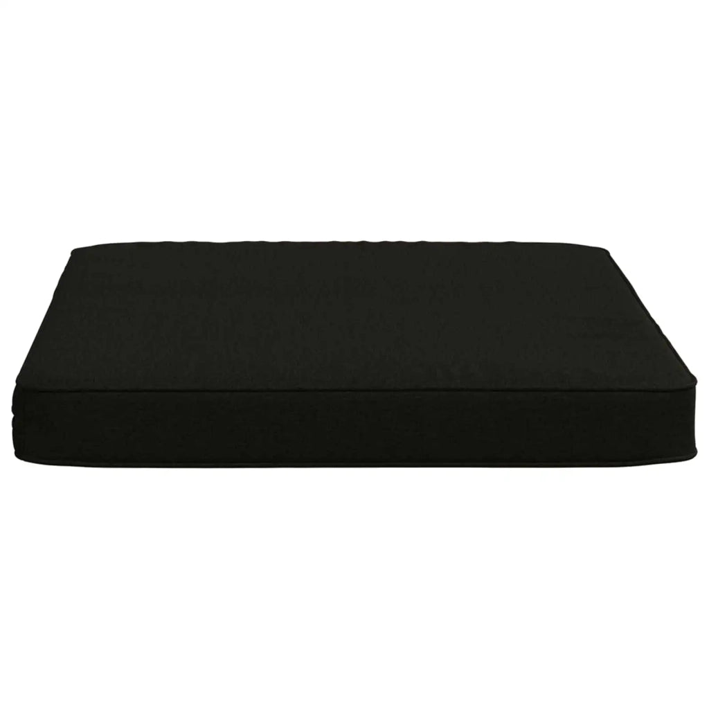 Cuscini per Sedia in 4 Pezzi VUGHT 4 pcs 100% Poliestere Nero 946216