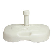 BASE X OMBRELLONE PEHD MEDIUM - BIANCO CM 45X45 F.MM 22/35- 5 pezzi