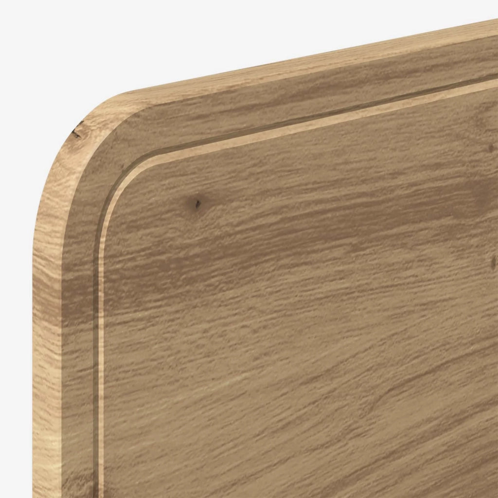 Bed Frame with Storage and Headboard Artisan Oak 120 x 200 cm 3445806