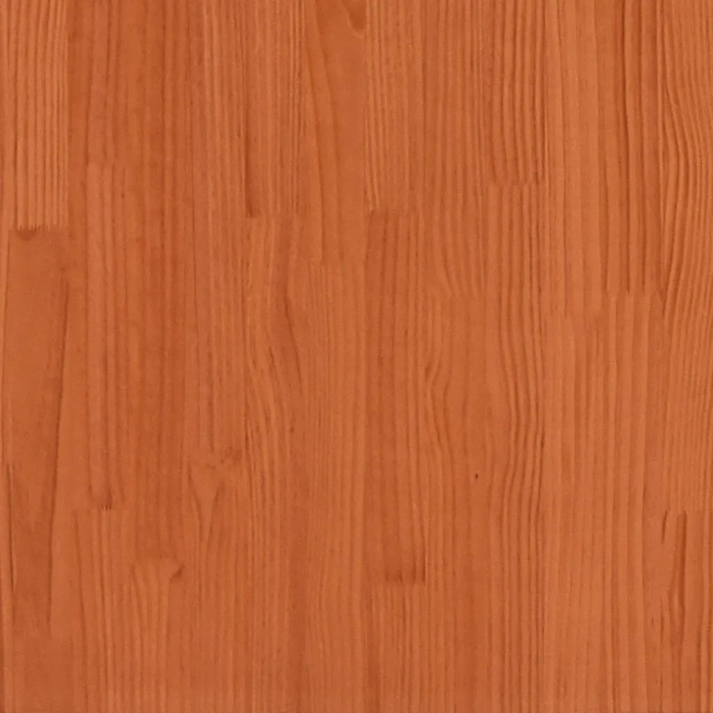 vidaXL Dormeuse senza Materasso Marrone Cera 90x190 cm Legno di Pino