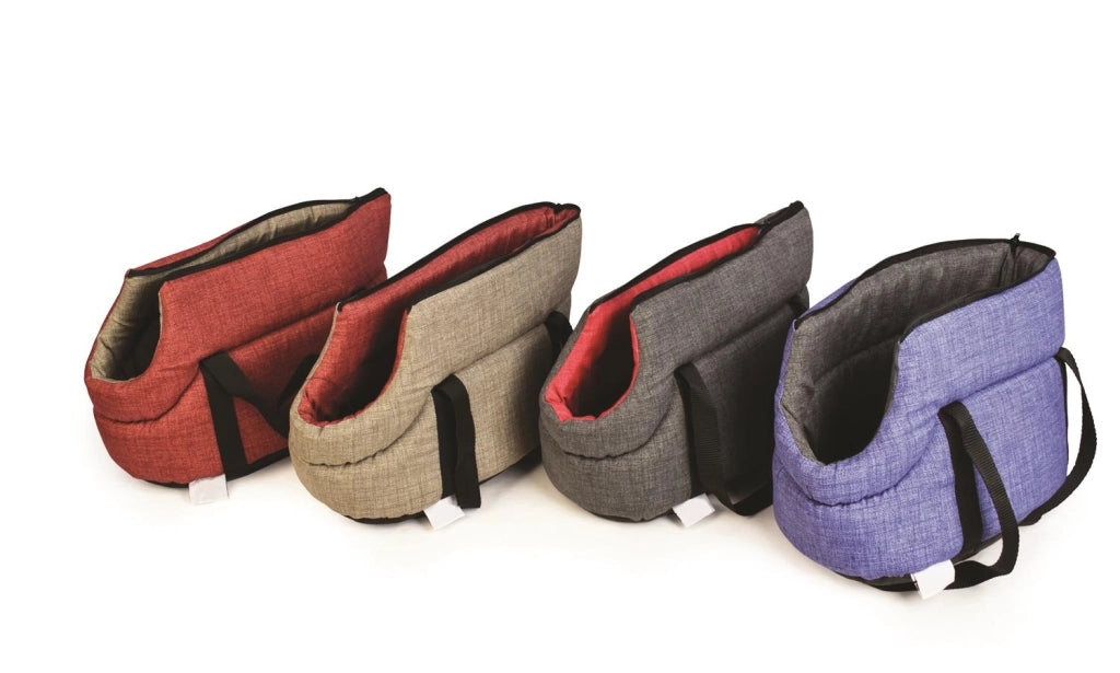 BORSA PORTATILE SEMIRIGIDA PER ANIMALI CANE GATTO 35 X 20 X 20 CM