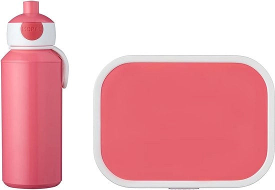 Set da picnic (bottiglia da spuntino e cassetto per pane) - ABS, 0 mm, 2, 20,5 x 7,5 x 18,8