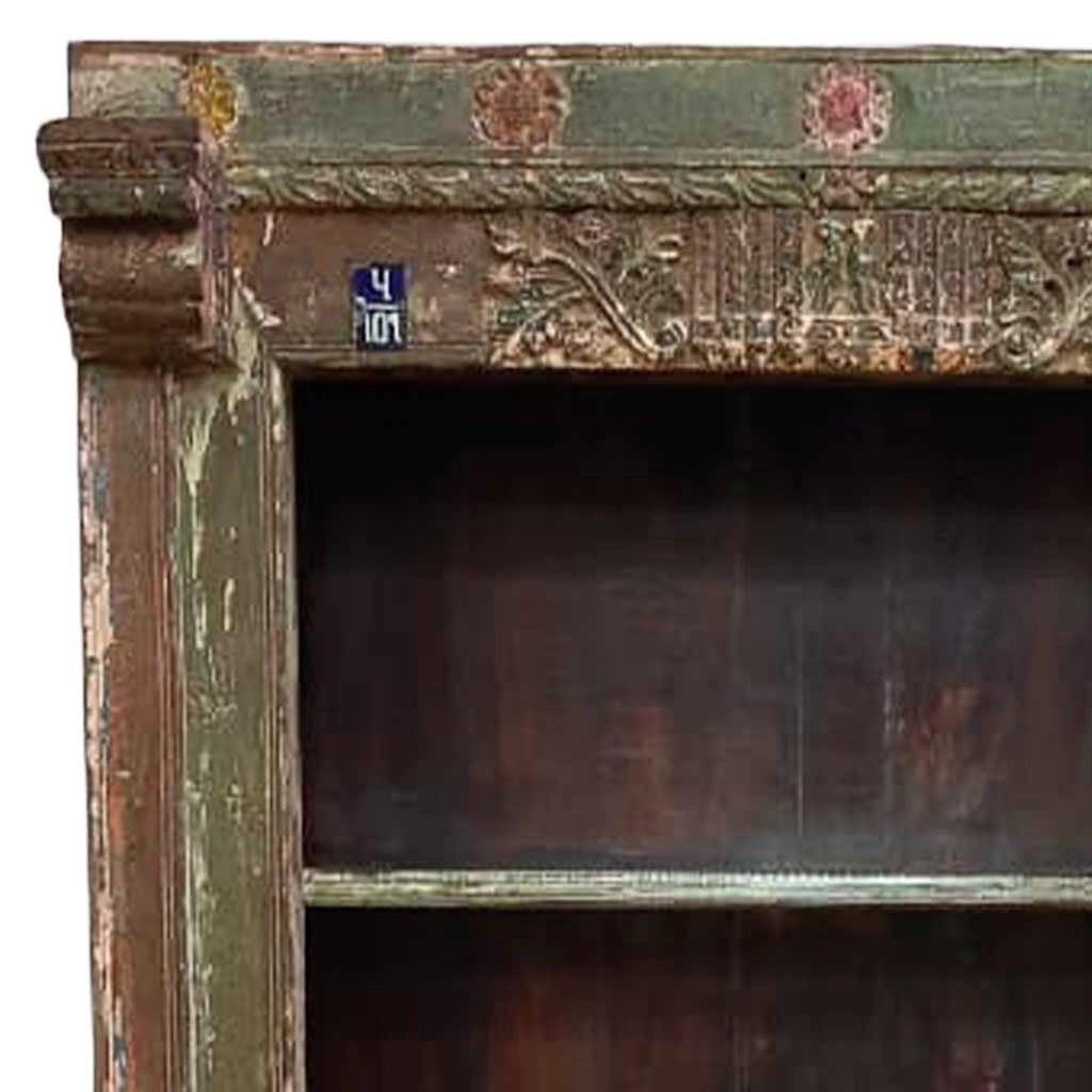Libreria in legno fatta a mano 134x49x220h cm