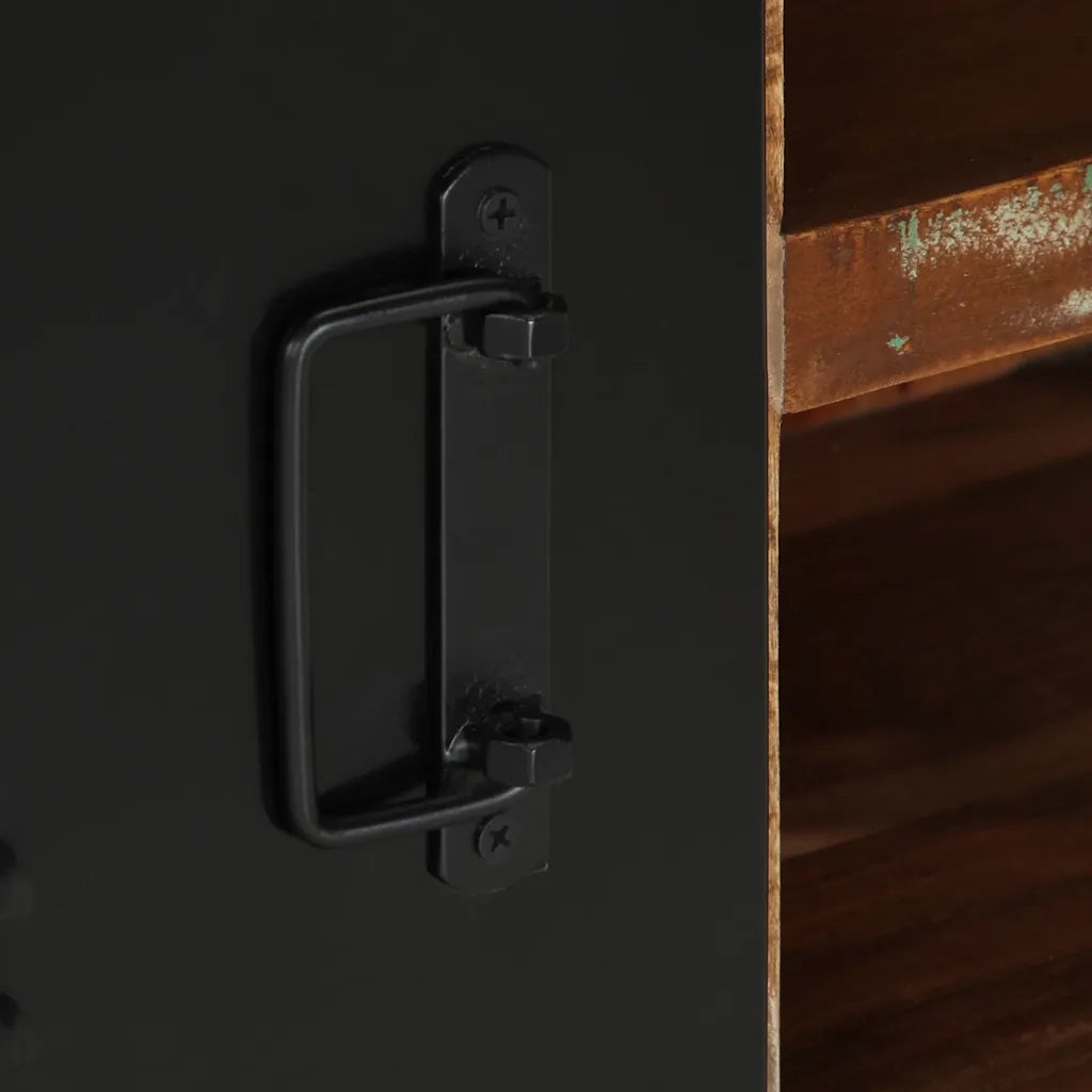 vidaXL Mobile Porta TV 80x30x40 cm in Legno Massello di Recupero