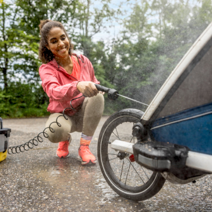 KARCHER Idropulitrici portatili OC 4 + Bike Kit - Pressione variabile: Bassa pressione  - Portata: max. 2 l/min - Dispositivo alimentato a batteria: 1