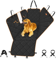 Hondenachterbank Auto, Copertura Universale per Auto, Impermeabile e Resistente ai Graffi, Copertura per Auto con Protezione Lato e Finestra di Visuale, Cuscino per Cani per auto, camion, SUV, 137 x 147 cm