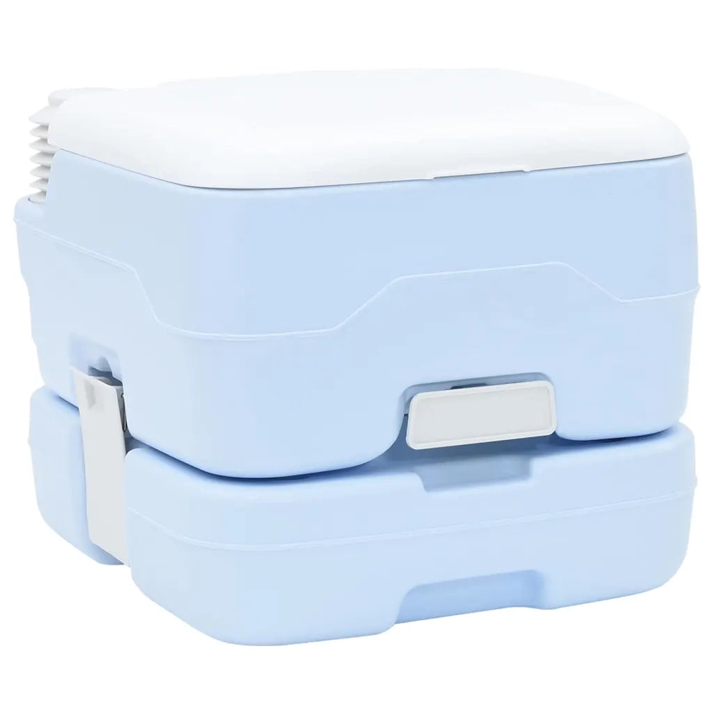 Set di toilette per il campeggio 2 pcs Blu e Bianco 42001434