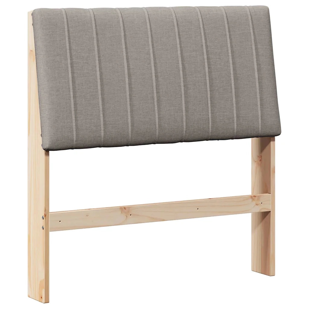 Testiera imbottita-Testiera con Cuscini-Testata Talpa 90 cm Pino massello 435599