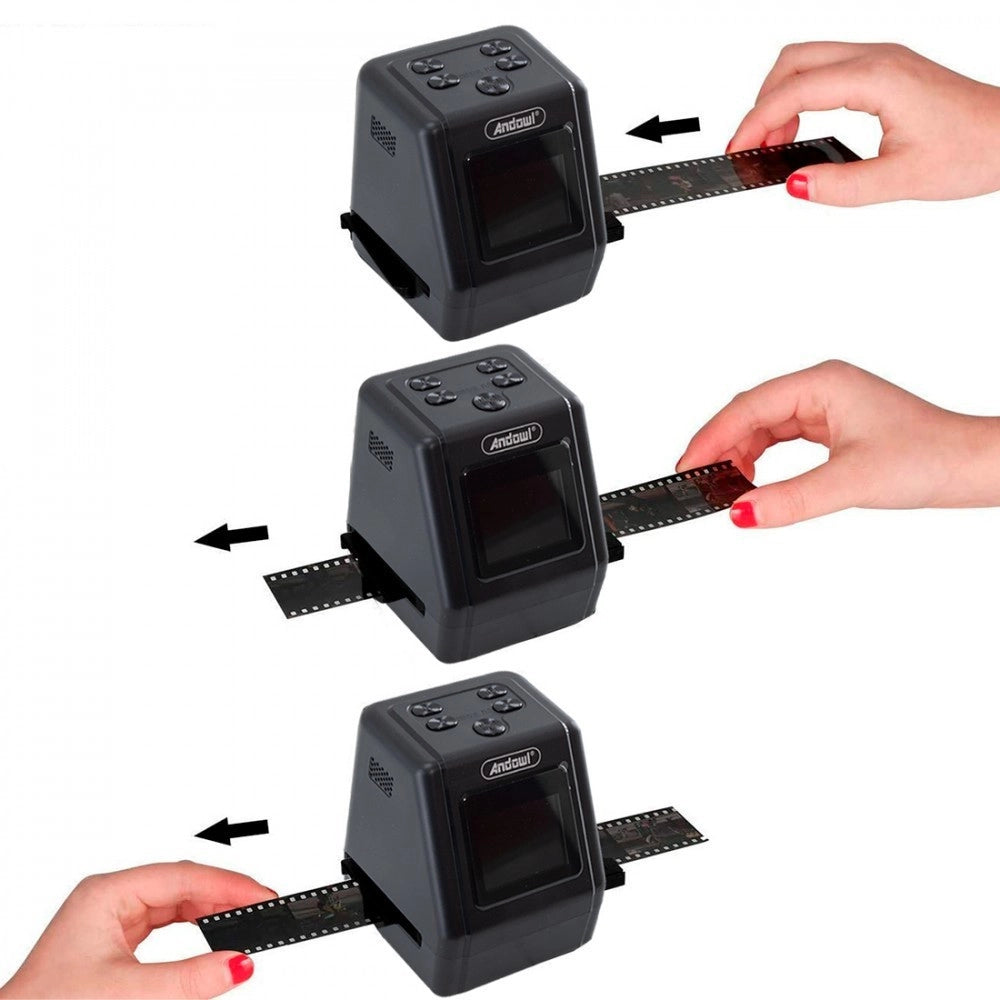 Trade Shop - Mini Scanner Digitale Per Pellicole Diapositive Negativi Film Portatile Q-smr1 -