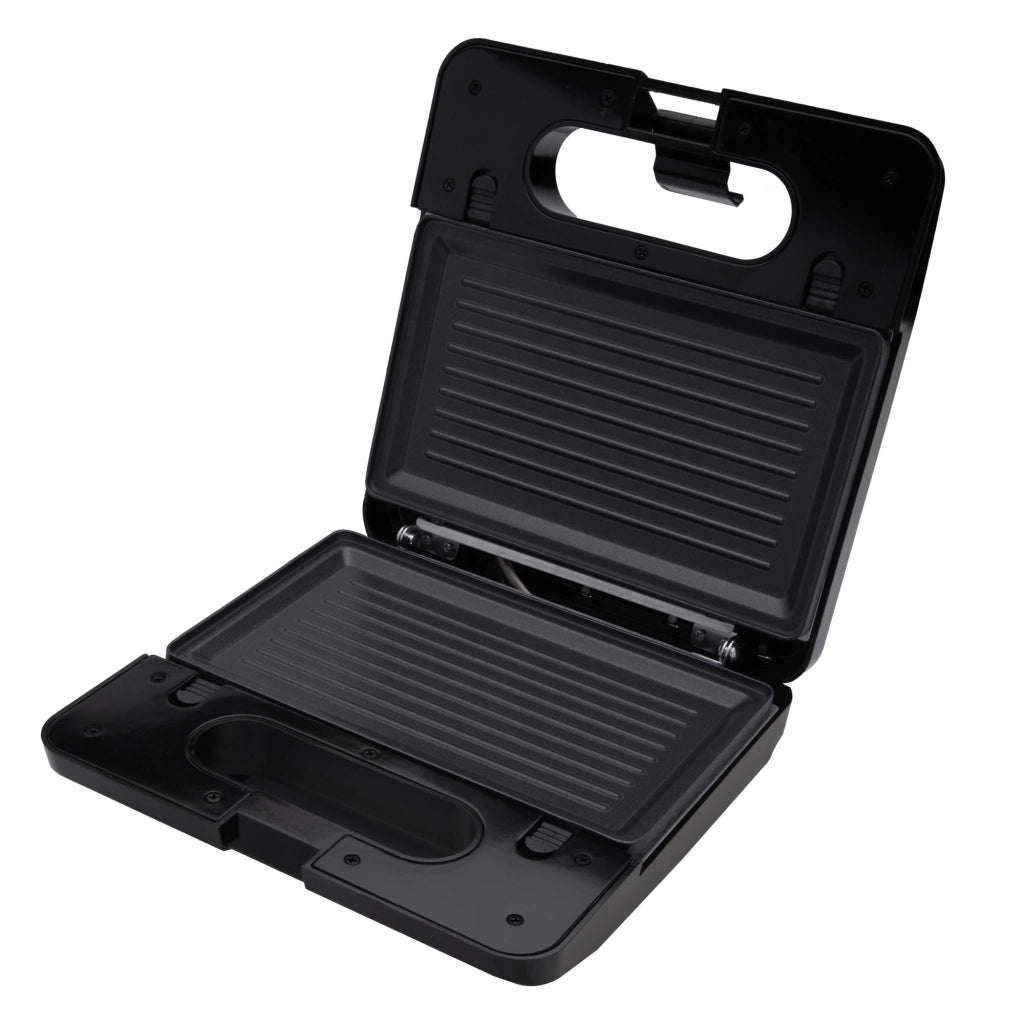 Piastra elettrica 3 in 1 per sandwich waffle panini, placche intercambiabili antiaderenti, controllo temperatura automatico 750W - SOGO