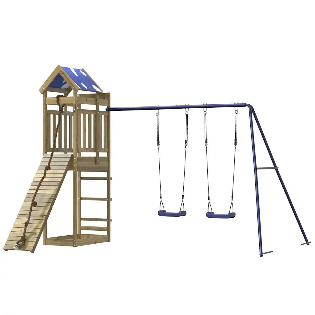 Set da Gioco da Esterno in Legno di Pino Impregnato 3279099