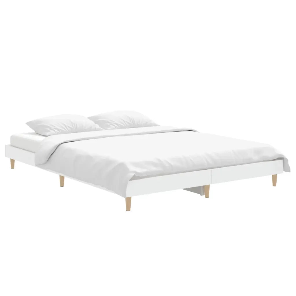 Giroletto Bianco 135x190 cm in Legno Multistrato 832077