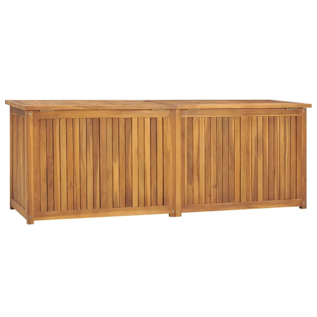 Baule da giardino 150 x 50 x 55 cm in legno massello di teak 02_0012988