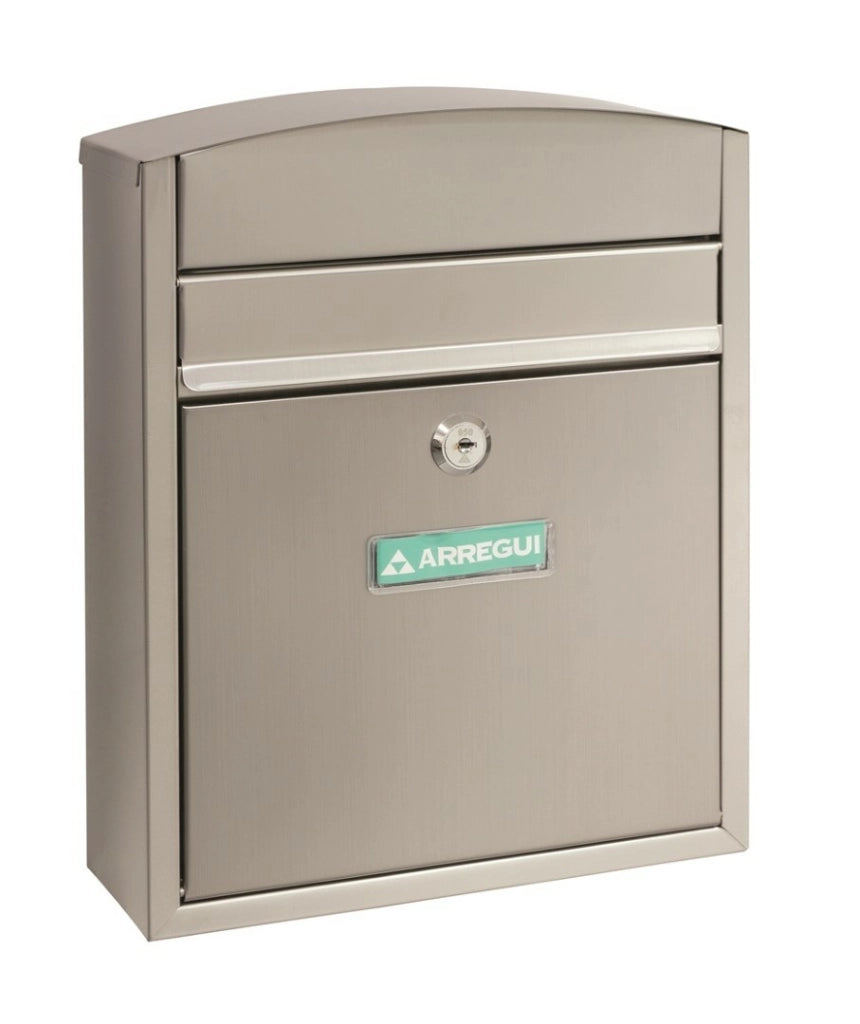 Cassetta Postale In Acciaio Inox Compact 24X28,5X0,95 Cm - Arregui
