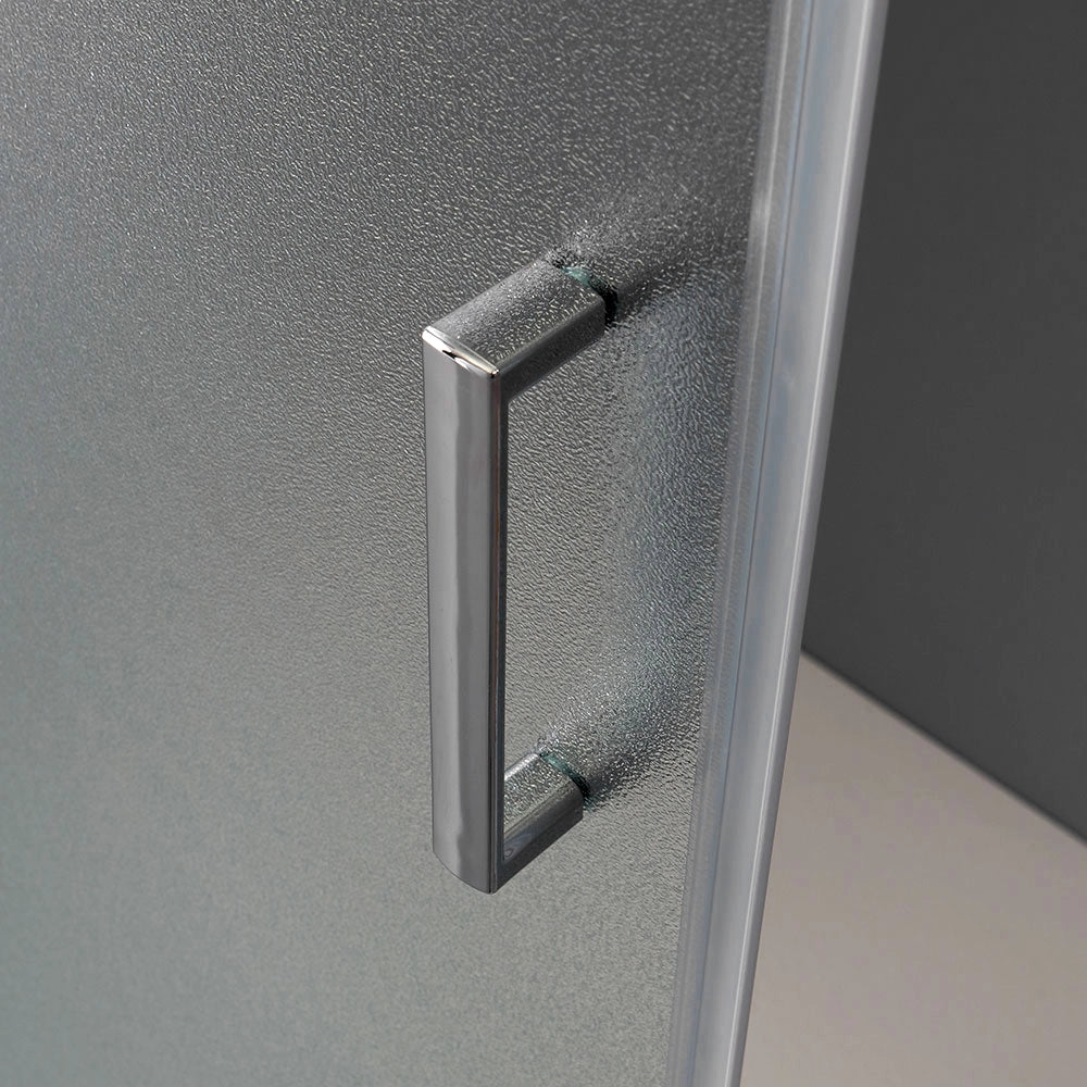 Box doccia rettangolare 70x120 cristallo opaco