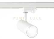 GFA971C- PROIETTORE A BINARIO EUROSTANDARD ATTACCO LED 3000K 2250LM 30W BIANCO OPACO D.8,5CM