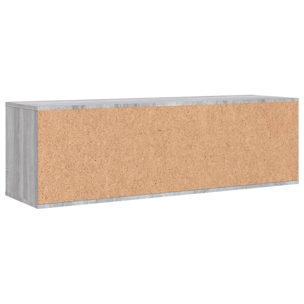 Mobile Porta TV-Mobile per TV-Credenza TV Grigio Sonoma 120x34x37 cm in Legno Multistrato