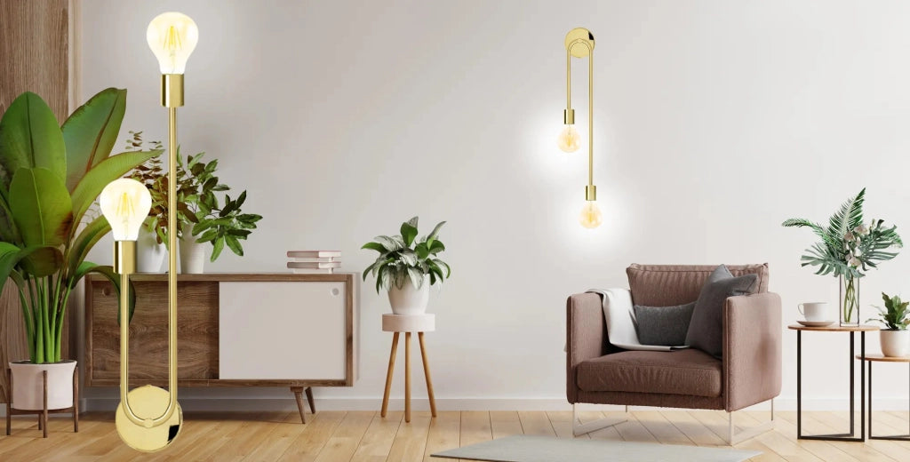 Lampada Da Parete APP1148-2W Gold