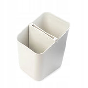 KADAX Scolaposate Organizer per utensili, contenitore in plastica bianca