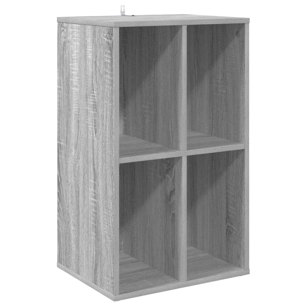 Mobile porta vinili Sonoma grigio 44,5 x 36,5 x 74,5 cm 8012871