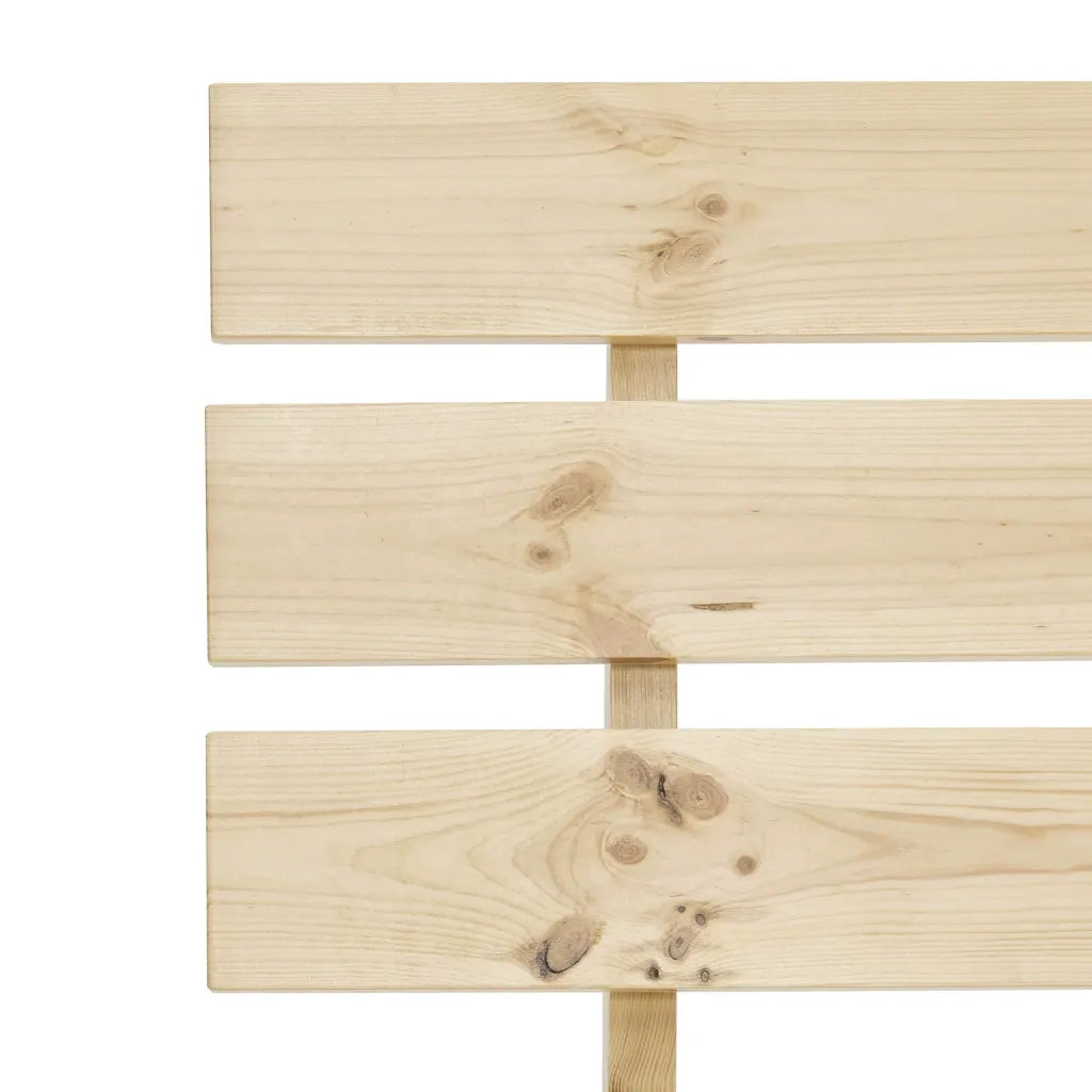 Giroletto senza Materasso 140x200 cm in Legno Massello di Pino 283163