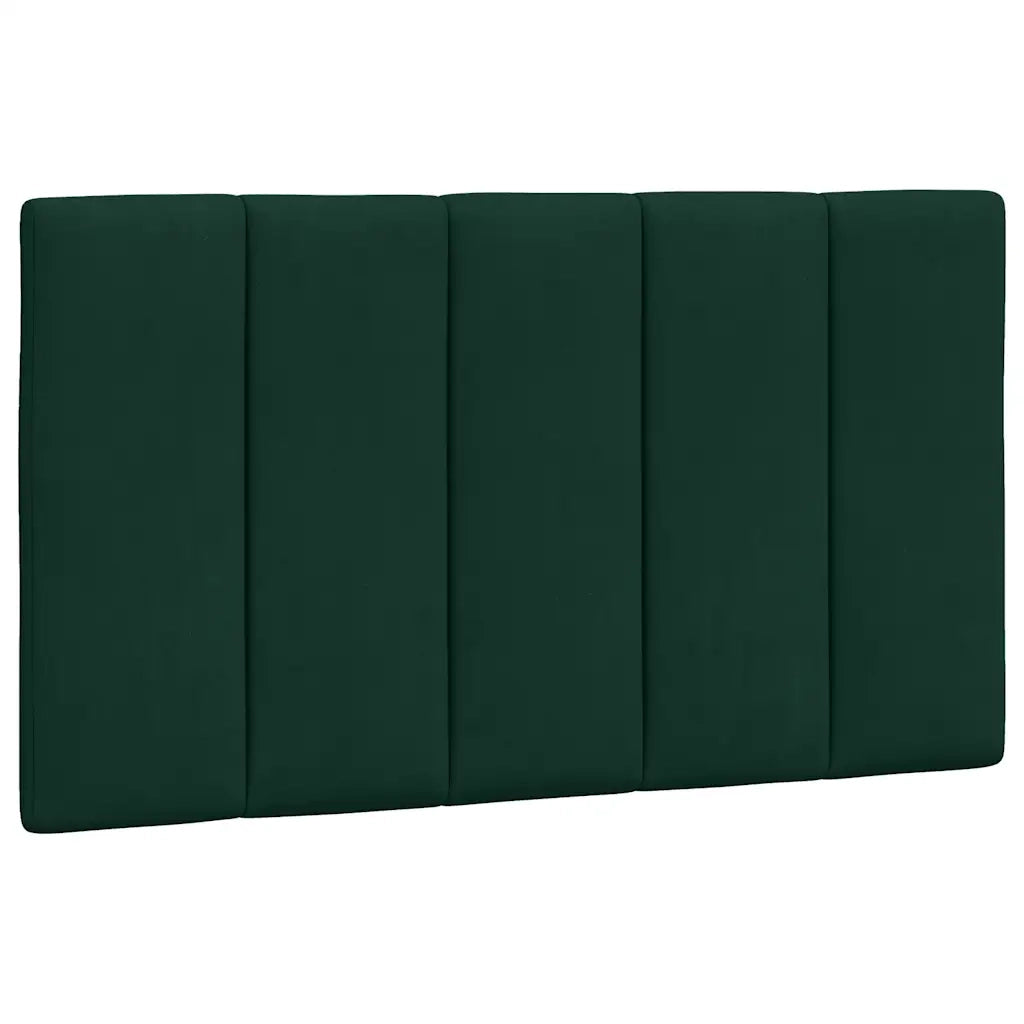 Letto con Materasso Hanko Verde Scuro 80x200 cm in Velluto 3208565