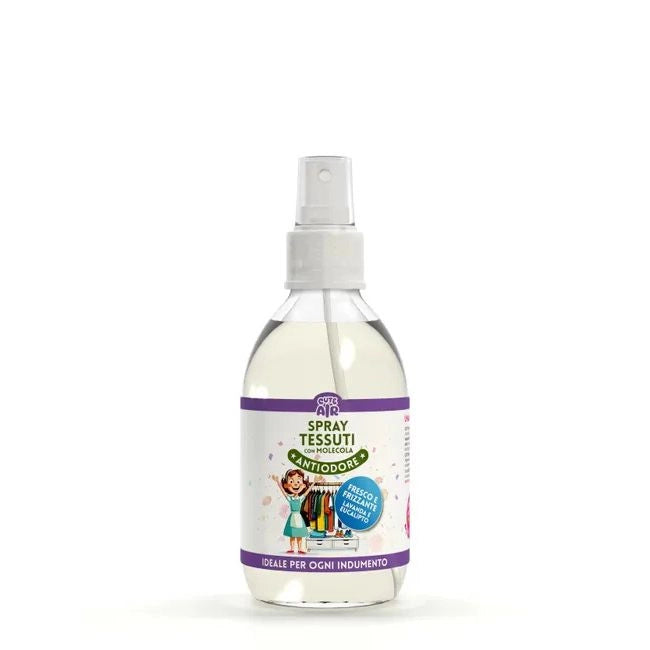 SPRAY TESSUTI  INDUMENTI LAVANDA E EUCALIPTO  250 ML CUTAIR