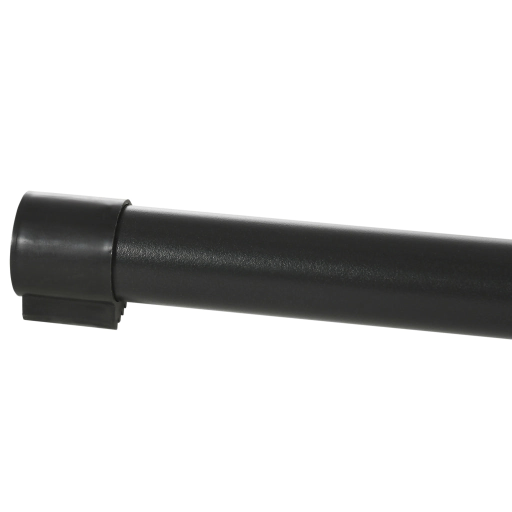 Supporto per amaca regolabile ¨C zephmum ¨C nero metallo 308-380x109x116 cm
