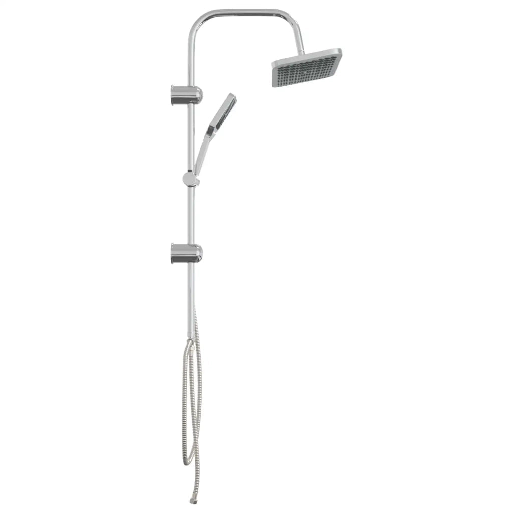 Sistema doccia con soffione Cromato Acciaio Inox 42053770