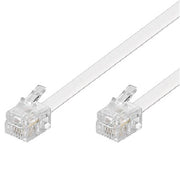 Trade Shop - Cavo Prolunga Telefonica Rj11 1.5 Mt Collegamento Telefonico Modem Maxtech Rj11-1.5m -