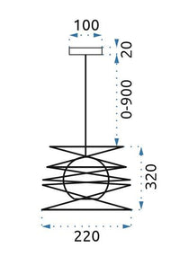 Lampadario Lampada Da Soffitto Loft 181691