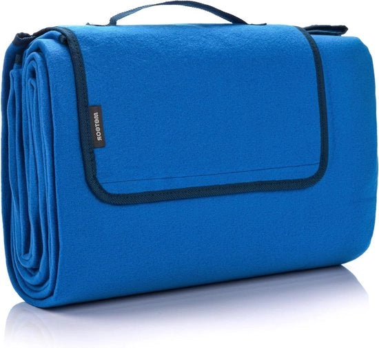 Pieghevole Grande Ombrello per Spiaggia - Coperta Fleece per Picnic - Tenda per Camping e Giardino