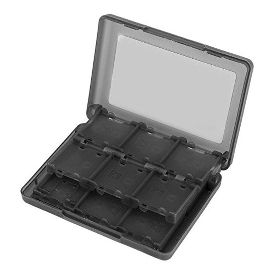 Cassetto di archiviazione grande capacità - Cassetto per carte da gioco - Materiale PP - Disegno di tasca pratica - 22 carte da gioco - Dimensioni 12,7 x 9 x 2,3 cm - Cassetto per carte da gioco