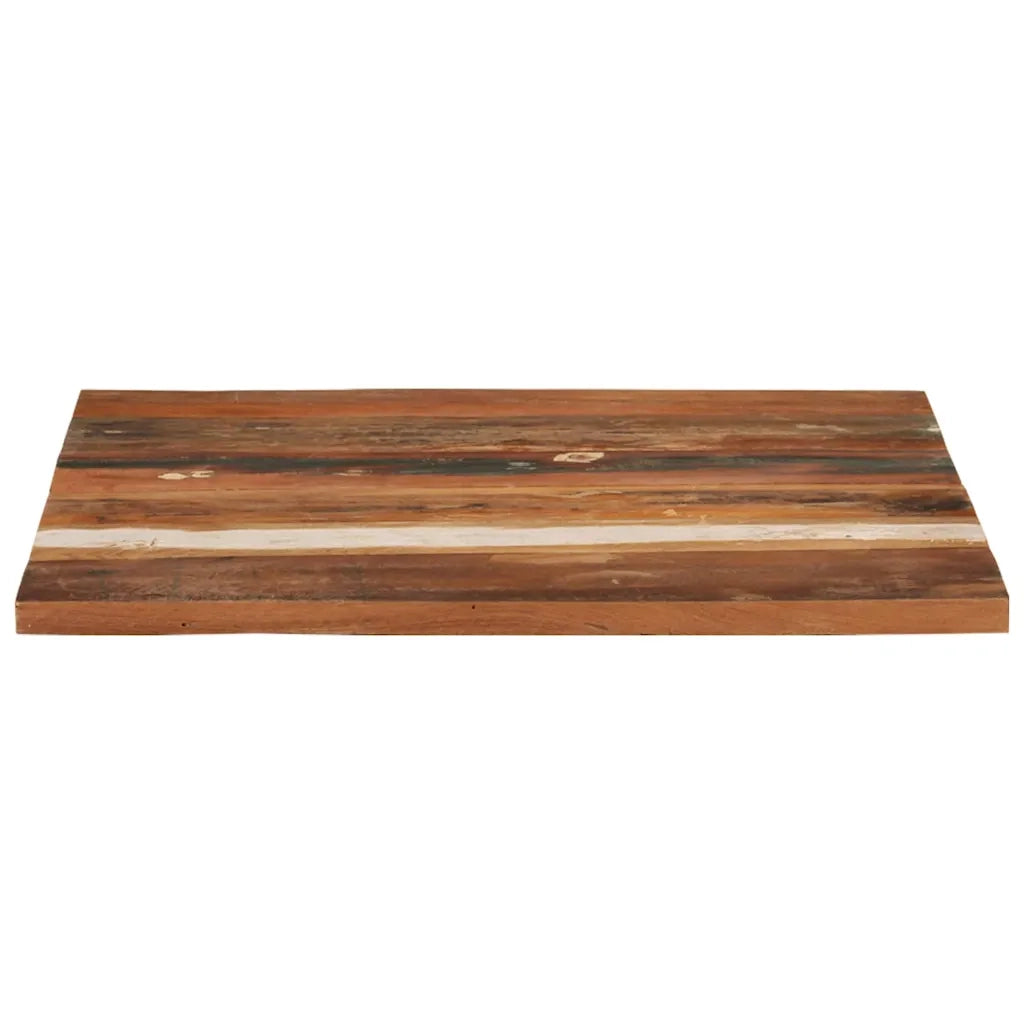 Piano Tavolo Quadrato 70x70 cm 25-27 mm in Legno di Recupero cod mxl 76120
