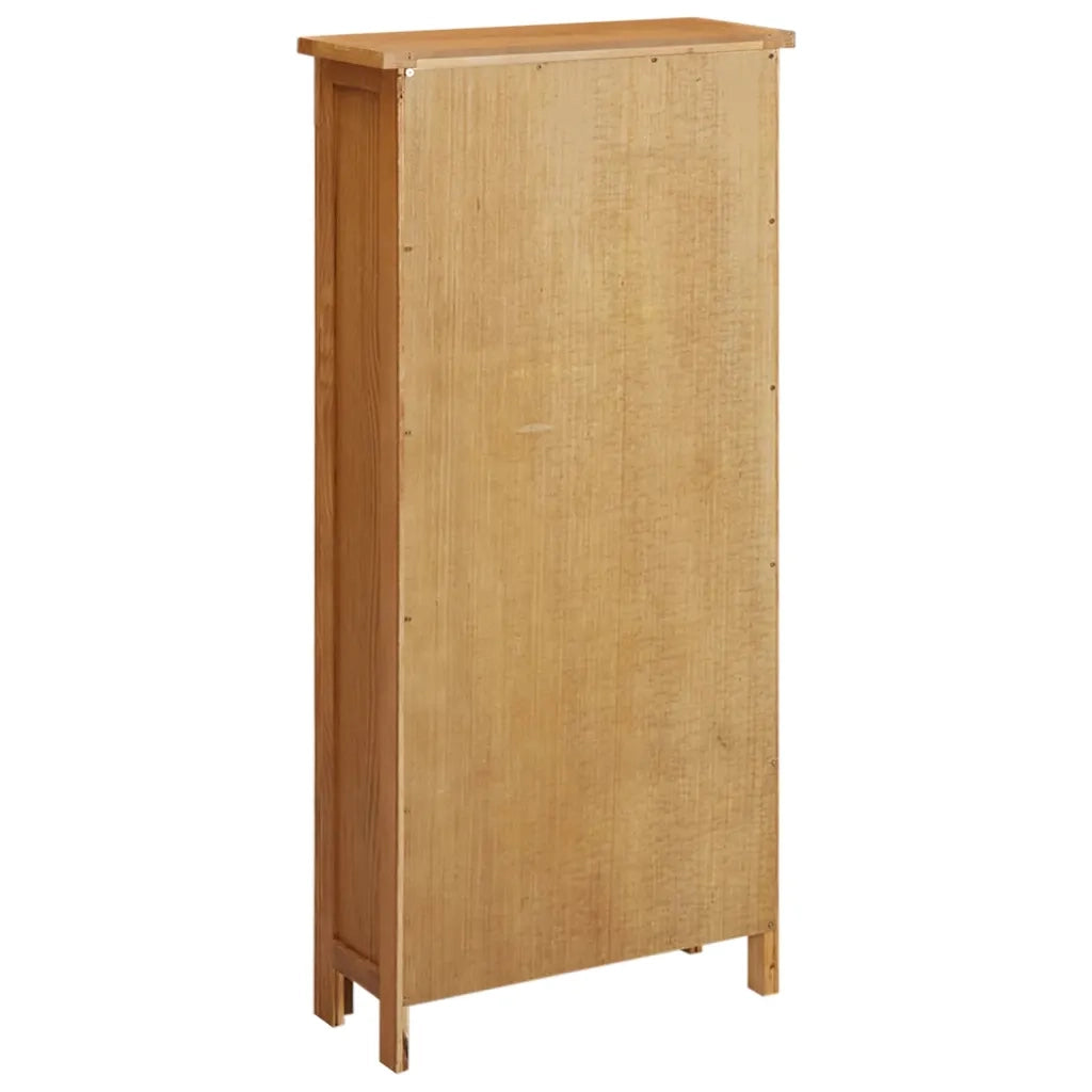 Armadietto 50x22x110 cm in Legno Massello di Rovere