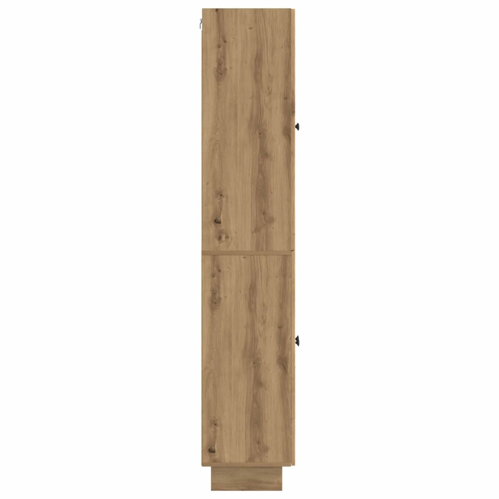 Set di armadi 2 pz Rovere Artigianale Legno ingegnerizzato 3416366