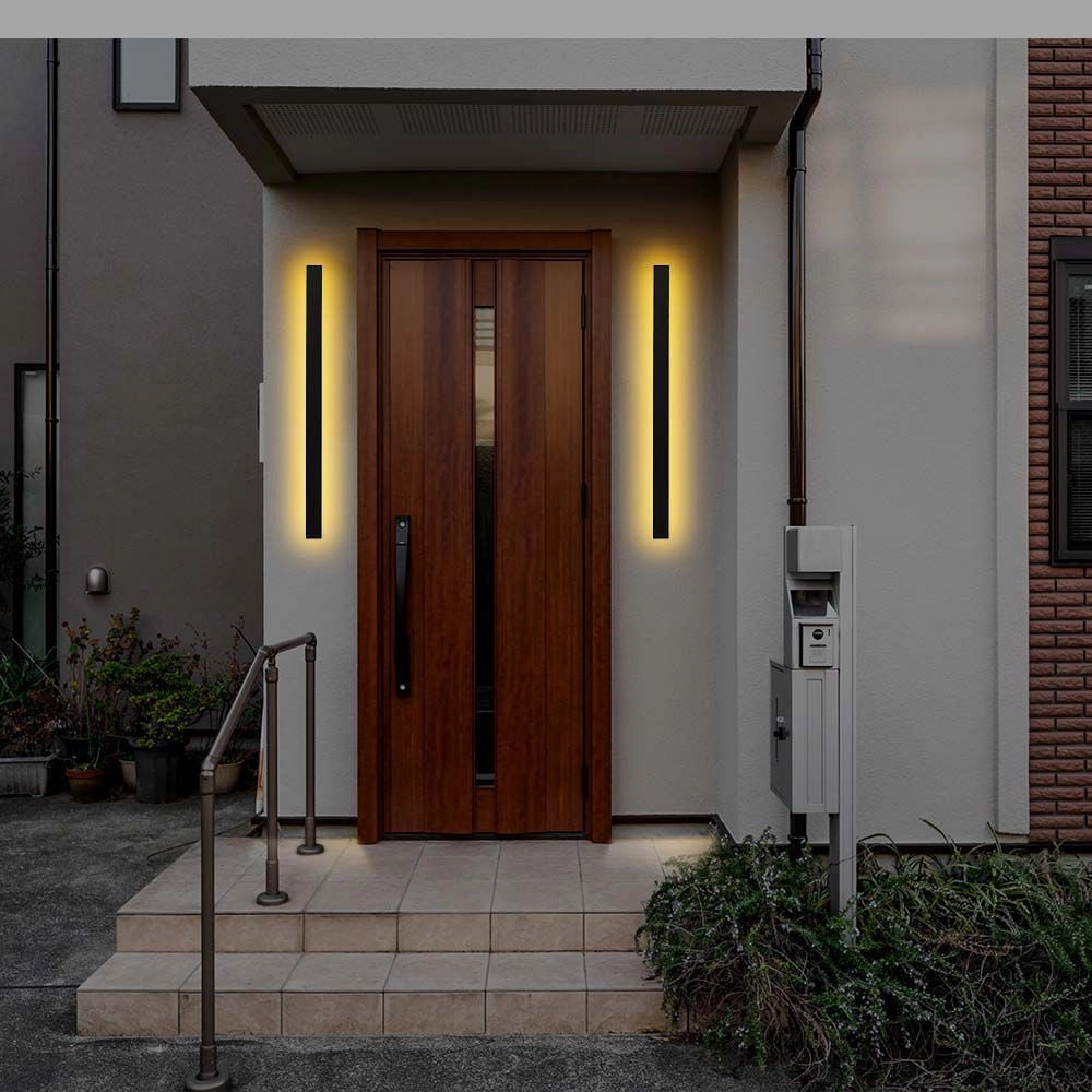 Applique esterna LED V-TAC 16W 100cm IP65 4000K antracite