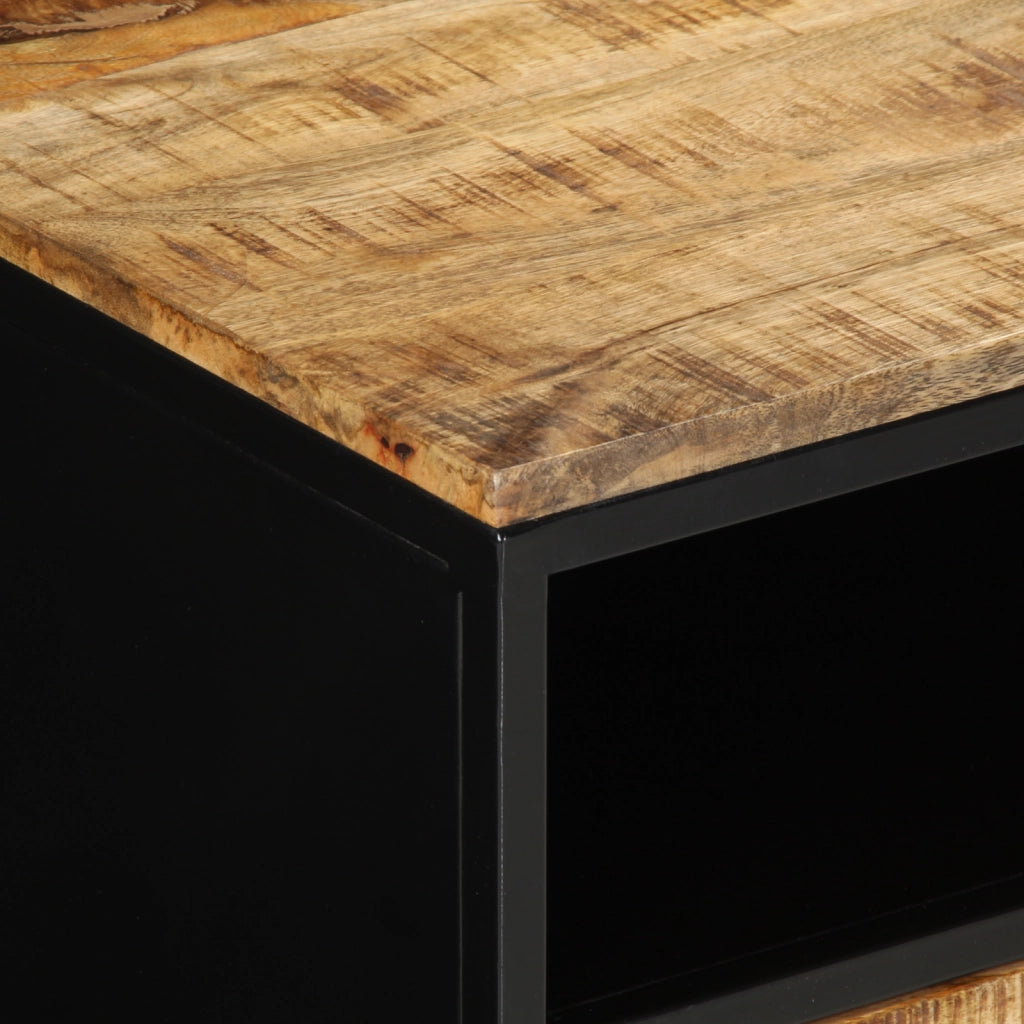 Tavolino da CaffÃ¨ 90x50x40 cm Legno Massello di Mango