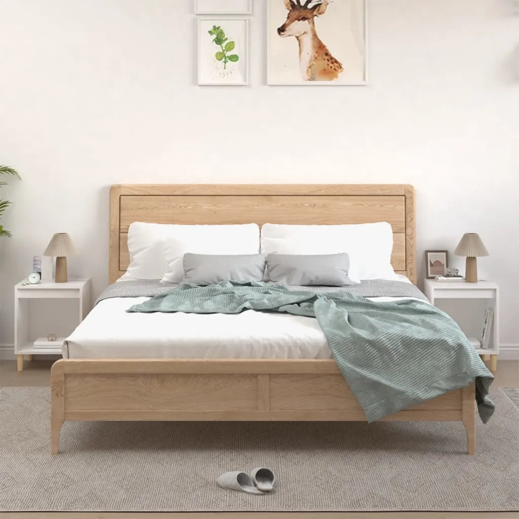 Set di 2 Comodini | Armadio da Notte | Mobiletto da notte in Bianco 40x35x50 cm