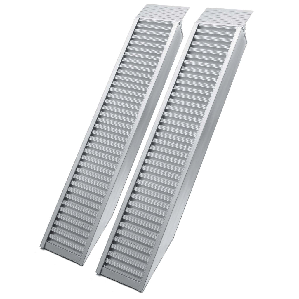 2x rampe di carico per moto e ATV lunghe 161 cm In alluminio Portata max 4050 kg