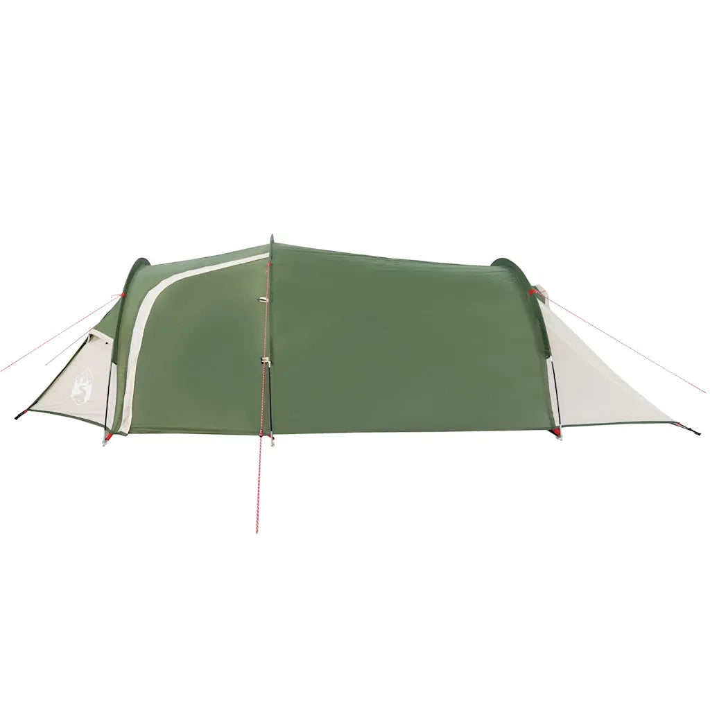 Tenda da Campeggio a Tunnel per 2 Persone-Tenda per Escursionismo Verde Impermeabile 957695
